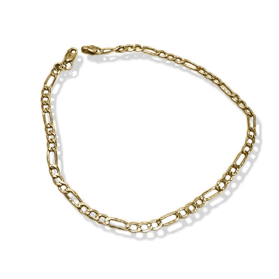 Figoro Anklet - 10KT Yellow Gold Approx. 2.9g