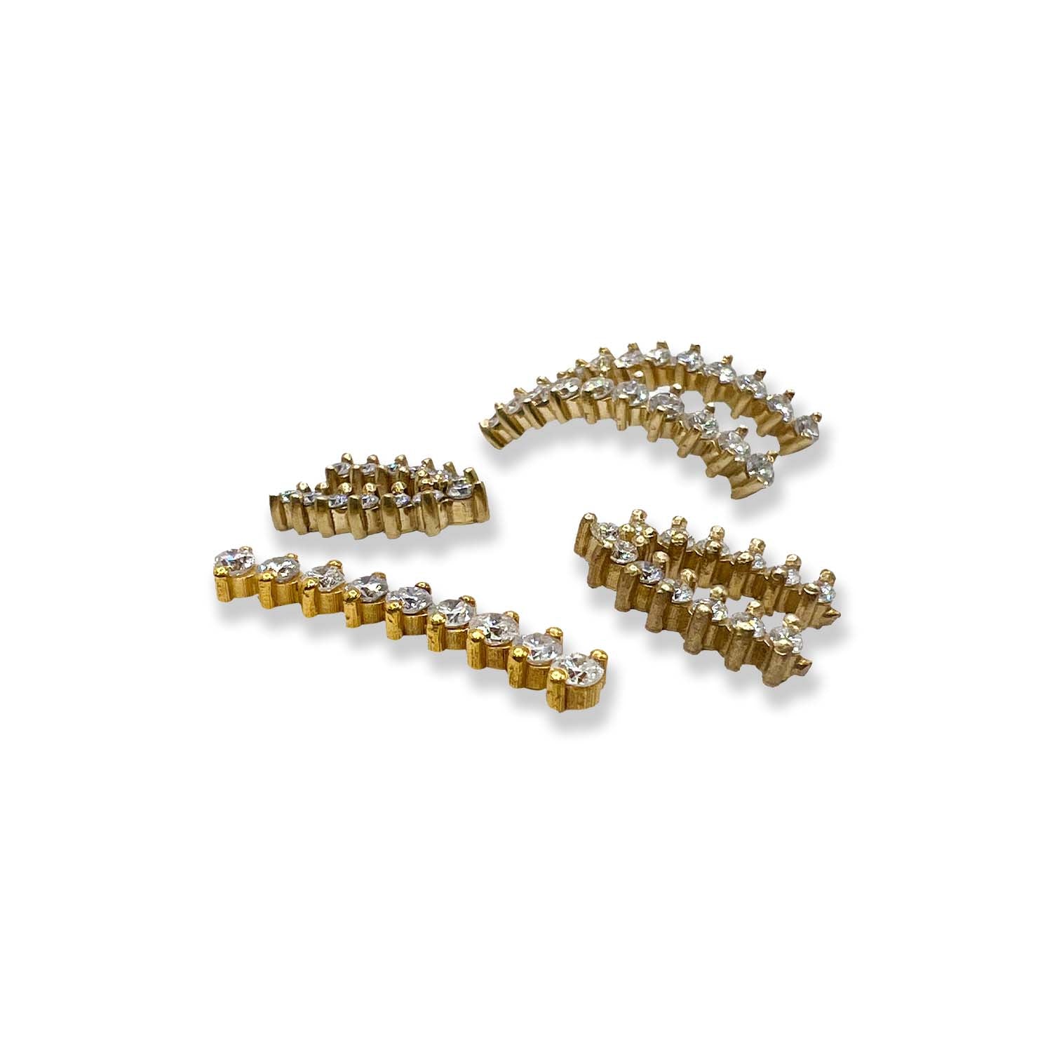 Diamond Brackets Full Set – Krome Jewelers Kamal