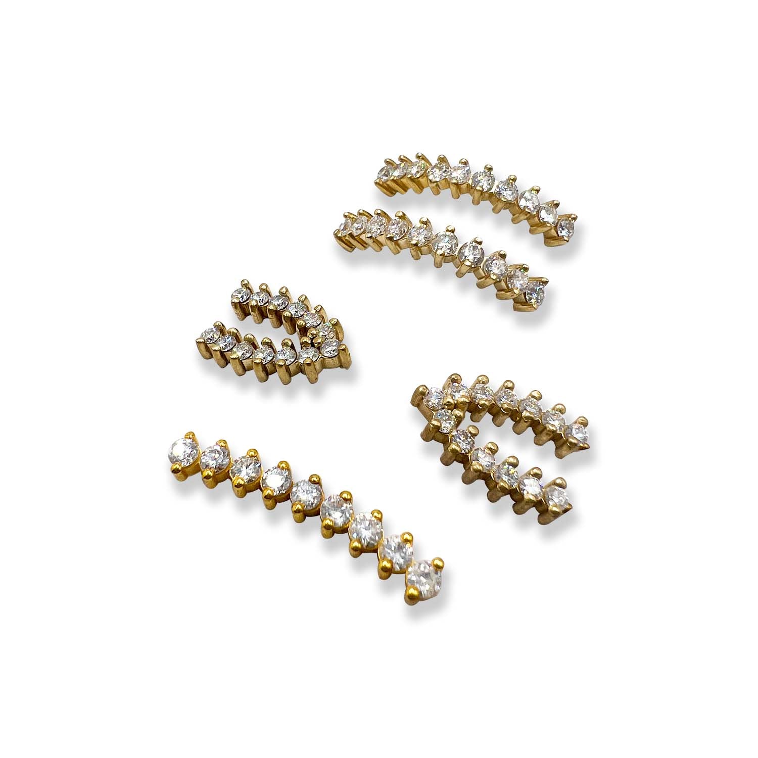 Diamond Brackets Full Set – Krome Jewelers Kamal